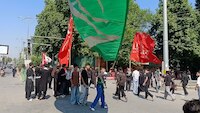 श्रीनगर के लाल चौक पर निकाला गया 8वां मुहर्रम जुलूस...