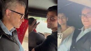 दिल्ली पहुंचे CM उमर अब्दुल्ला का अनोखा अंदाज, बेटों संग ऑटो में सवार होकर पहुंचे जंतर-मंतर...