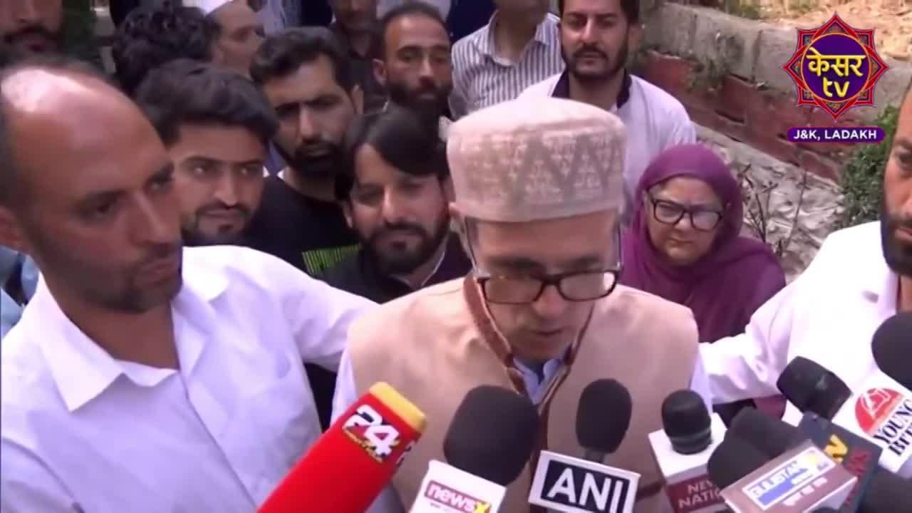 Omar Abdullah : "हम शांति और लोगों के भले के लिए मिलकर काम करेंगे" - उमर अब्दुल्ला