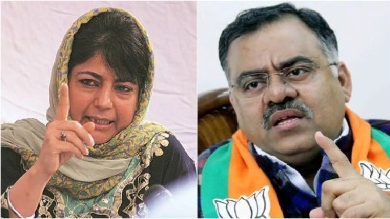 BJP Slams Mehbooba : BJP नेता तरुण चुघ ने महबूबा मुफ्ती के आरोप का दिया जवाब, बोले - महबूबा मुफ्ती के ये बयान .... 