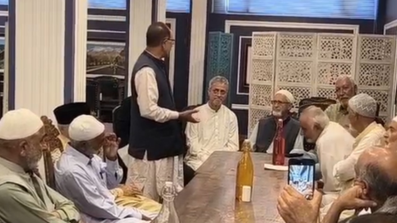 Old friends reunion Caption