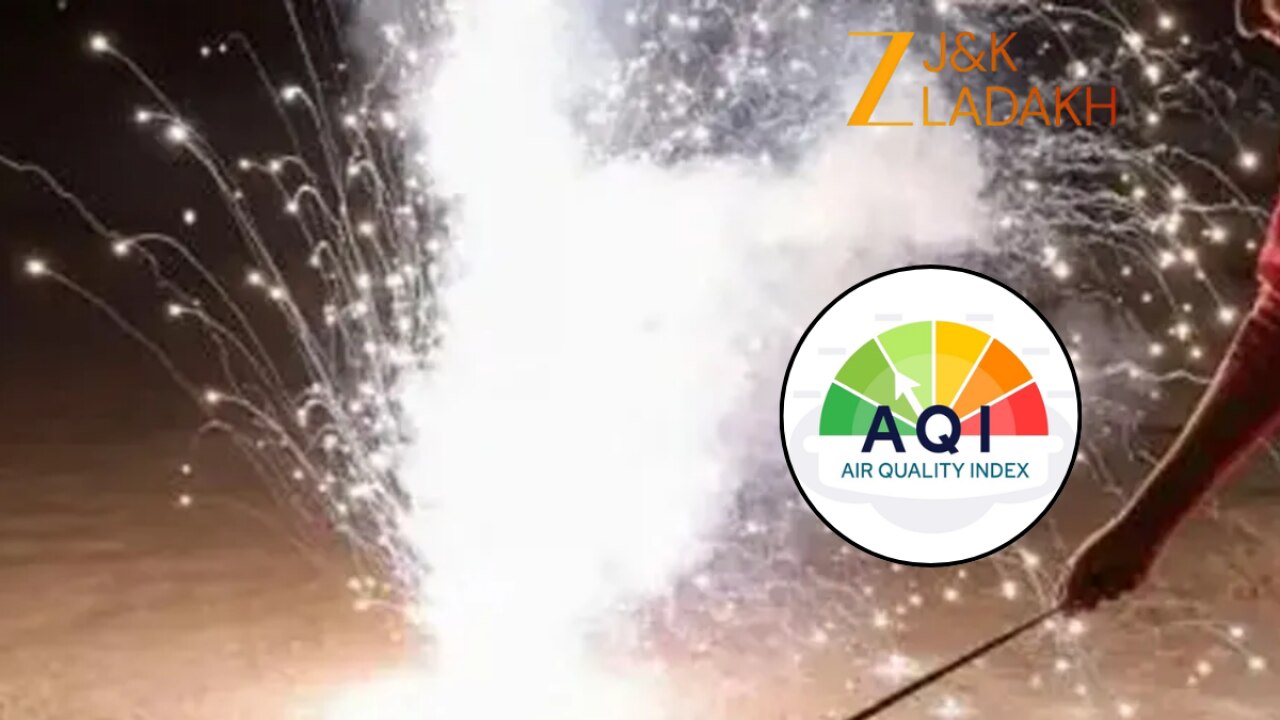 जहरीली हुई जम्मू की हवा: दिवाली की आतिशबाजी से AQI 196 पार, बच्चों और बुजुर्गों के लिए खतरा!