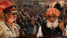 PoK में सेना के खिलाफ विरोध तेज़, फजलुर रहमान बोले- "पहले वर्दी उतारो, फिर राजनीति करो"