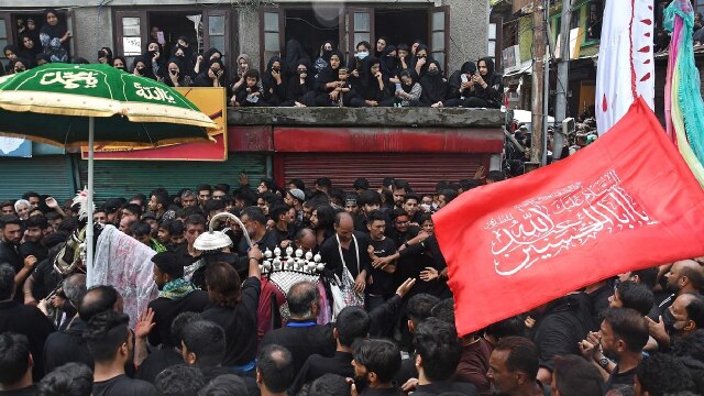 Muharram 2024: मुहर्रम के यौम ए आशूरा पर श्रीनगर में या हुसैन या हुसैन की सदा बुलंद !