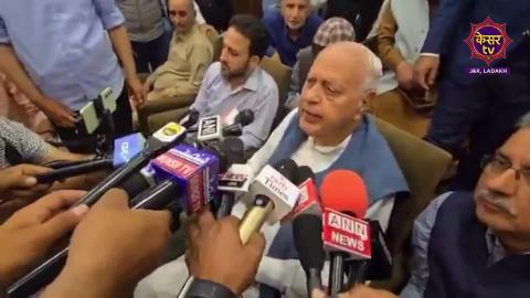 अगर युद्ध हुआ तो बातचीत की मेज पर ही खत्म होगा : Farooq Abdullah