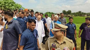 बाढ़ से जूझते जम्मू में शाह का दौरा: तवी पुल से मांगू चक तक, बाढ़ प्रभावितों से की मुलाकात!