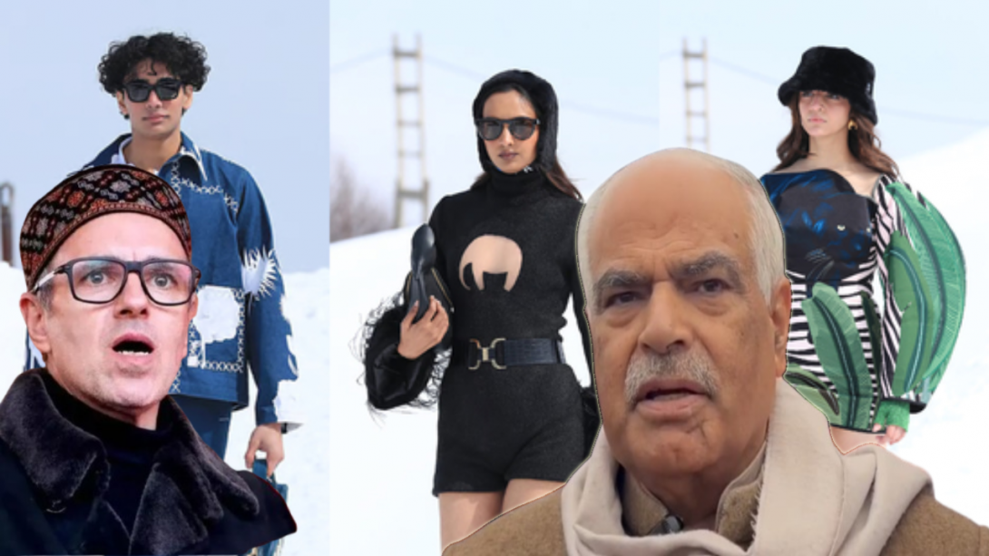 Gulmarg Fashion Show : गुलमर्ग फैशन शो मामले में भाजपा नेता ने CM उमर अब्दुल्ला को घेरा! Gulmarg Fashion Show : गुलमर्ग फैशन शो मामले में भाजपा नेता ने CM उमर अब्दुल्ला को घेरा!