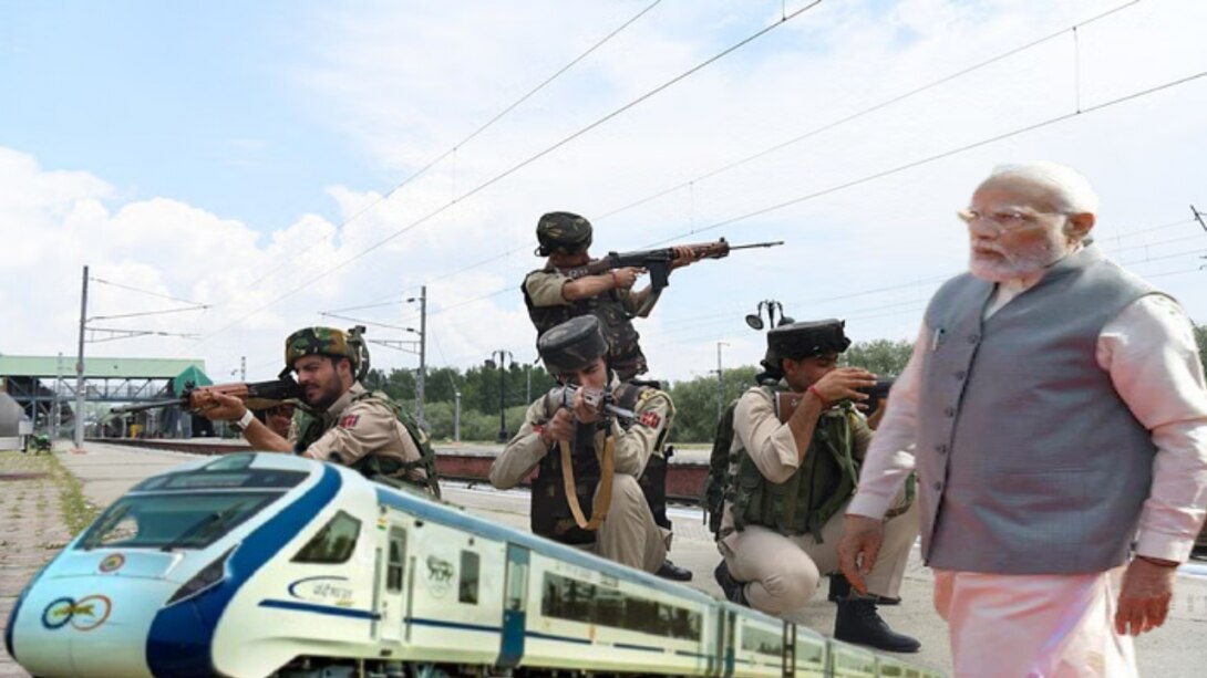 वंदे भारत ट्रेन का उद्घाटन करेंगे PM मोदी, दौरे से पहले जम्मू में सुरक्षा के पुख्ता इंतजाम! वंदे भारत ट्रेन का उद्घाटन करेंगे PM मोदी, दौरे से पहले जम्मू में सुरक्षा के पुख्ता इंतजाम!