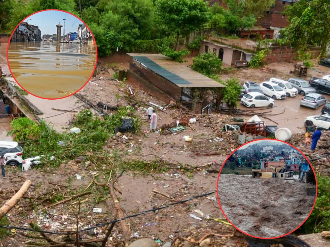 जम्मू-कश्मीर में बाढ़ का कहर: 105 पुल टूटे, 12 हजार KM सड़कें तबाह!
