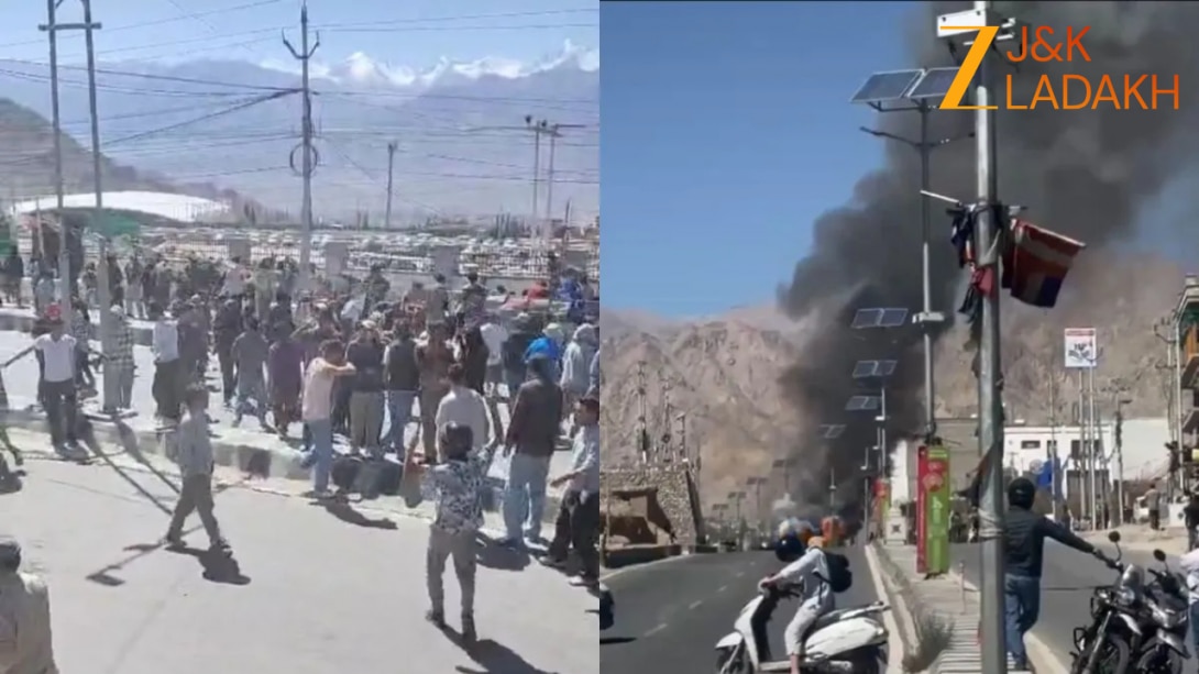 लेह में हिंसक प्रदर्शन: सोनम वांगचुक ने हिंसा पर जताई नाराजगी, कहा  “35 दिन का अनशन व्यर्थ...