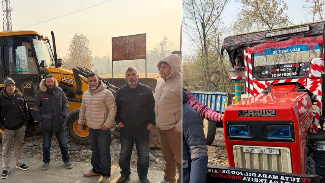 नदी से खनन का खेल बंद ! कुलगाम में अवैध खनन रोकने के लिए प्रशासन की कड़ी कार्रवाई, 4 JCB समेत 13 वाहन ज़ब्त