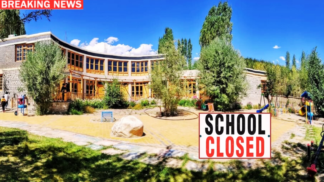School Closed : लेह में स्कूल जल्द बंद, कड़ाके की ठंड के चलते सर्दियों की छुट्टियों का ऐलान